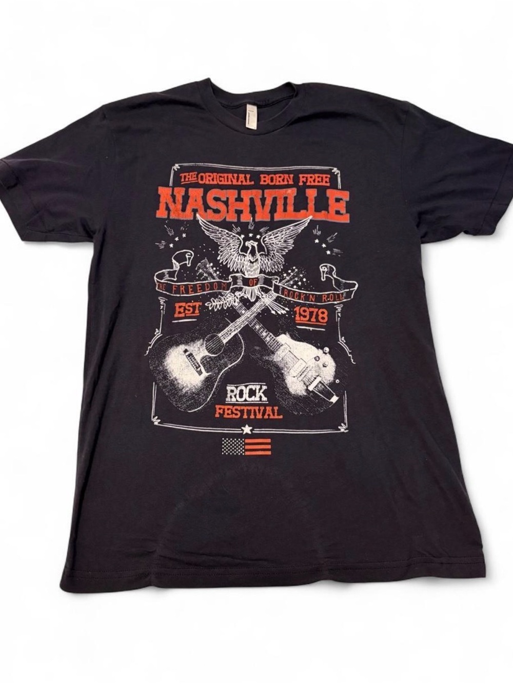 Nashville Rock Festival Graphic Tee - Black